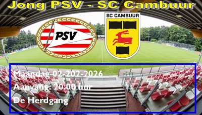 jong psv - cambuur